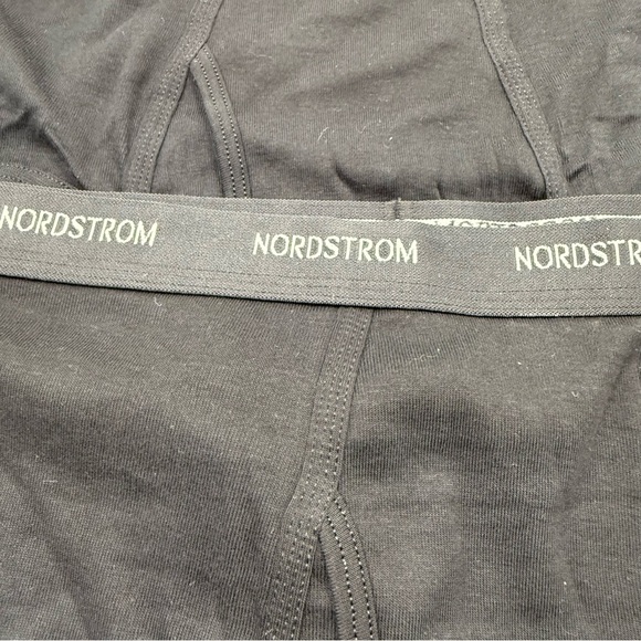 Nordstrom Men’s Boxer Briefs Small Black Supima Cotton 2 Pack Classic Fit NWOT - Picture 3 of 4